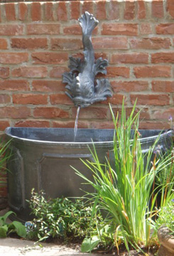 Dolphin Fountain with Ripley Cistern