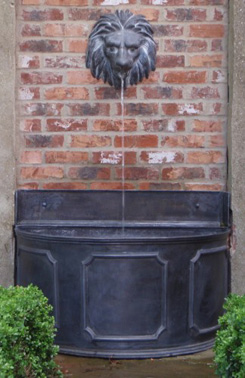 Lion Fountain Mask with Ripley Cistern