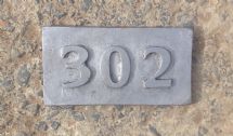 Classic Numbers Lead Sign