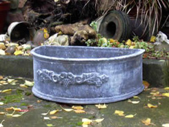 D-Shaped Crested Planter