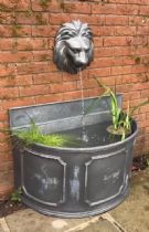 Lion Fountain Mask with Ripley Cistern